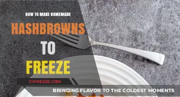 Crispy Convenience: Freezing Homemade Hash Browns for Busy Mornings