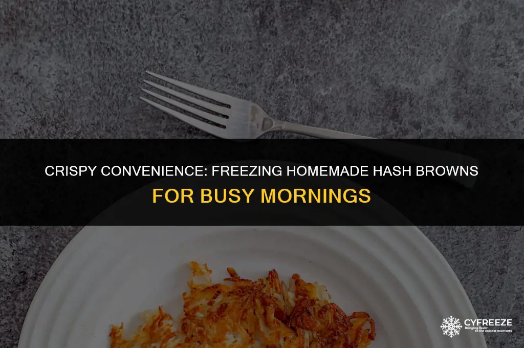 how to make homemade hashbrowns to freeze
