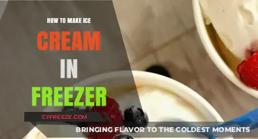 Easy Homemade Ice Cream: A Step-by-Step Freezer Guide