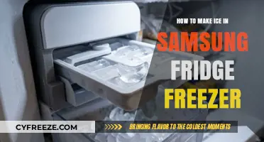 Chill Vibes: Mastering Ice Making in Your Samsung Fridge Freezer