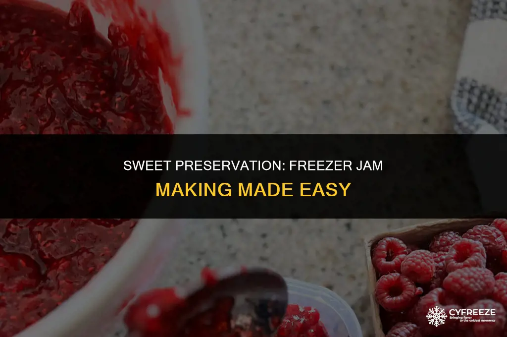 how to make jam in the freezer
