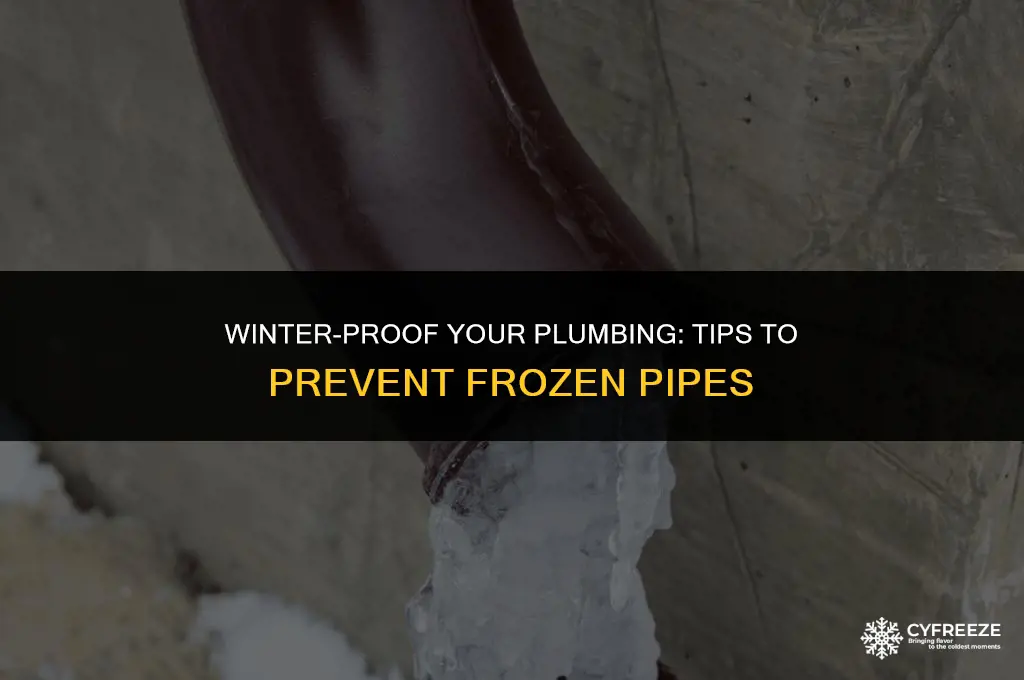 how to make sure your pipes don