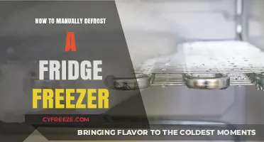 Efficiently Thaw Your Fridge Freezer: A Step-by-Step Manual Guide