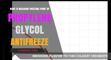 Measuring Propylene Glycol Antifreeze Freezing Point: A Step-by-Step Guide