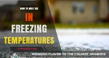 Effective Methods to Melt Ice in Freezing Temperatures Quickly and Safely