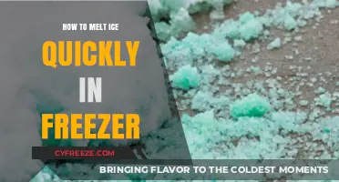 Rapid Ice Melting Techniques for Your Freezer: A Comprehensive Guide