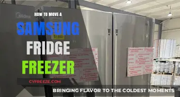 Relocating Your Samsung Fridge Freezer: A Step-by-Step Guide