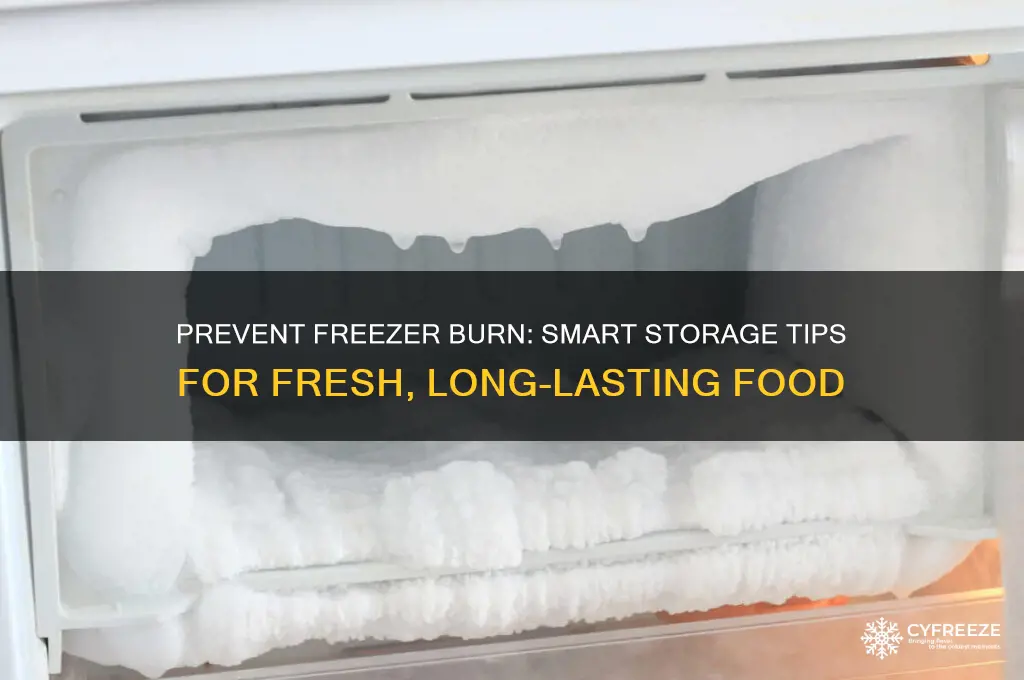 how to not get freezer burn