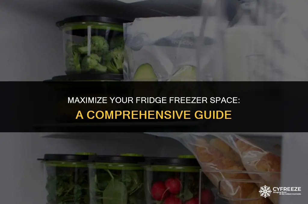 how to organise fridge freezer
