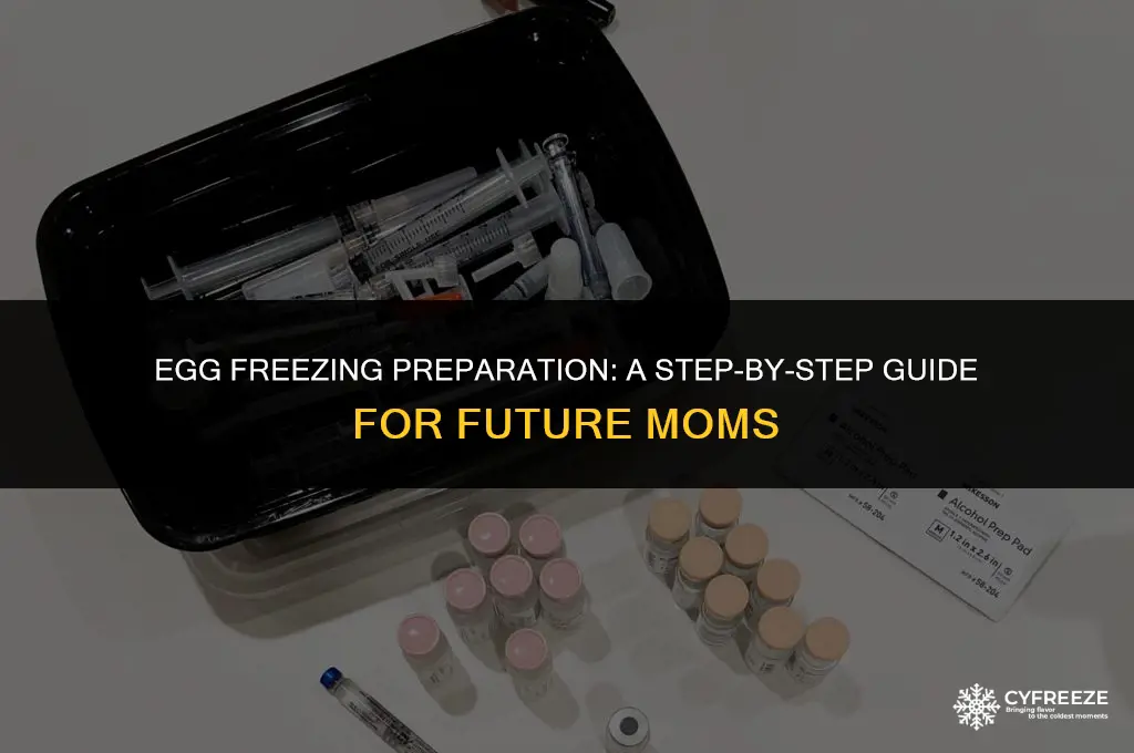 how to prep for egg freezing