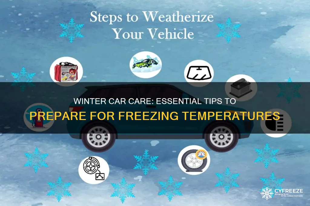 how to prepare car for freezing temperatures