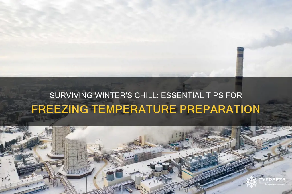 how to prepare for freezing temperatures