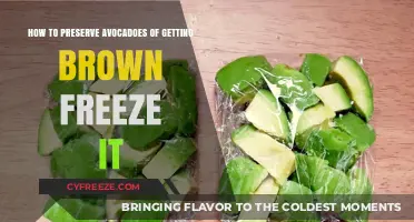 Prevent Avocado Browning: Freeze for Freshness and Longevity