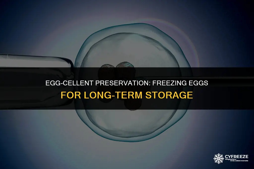 how to preserve eggs in the freezer