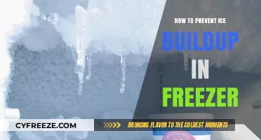 Chill Maintenance: Effective Tips to Prevent Freezer Ice Buildup