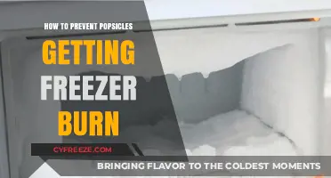 Prevent Freezer Burn: Keep Your Popsicles Fresh and Tasty