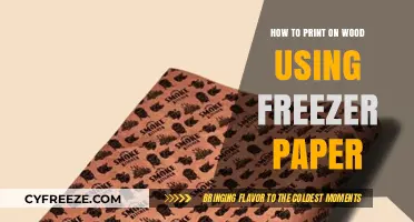 DIY Wood Printing: Master Freezer Paper Techniques for Stunning Results