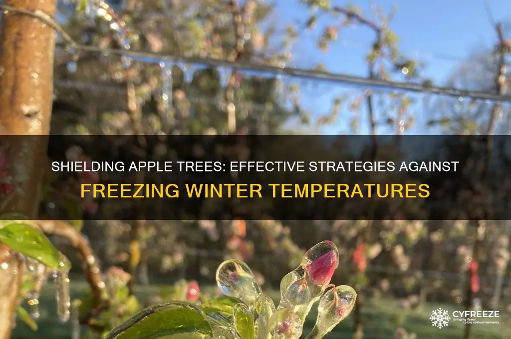 how to protect apple trees from freezing temperatures