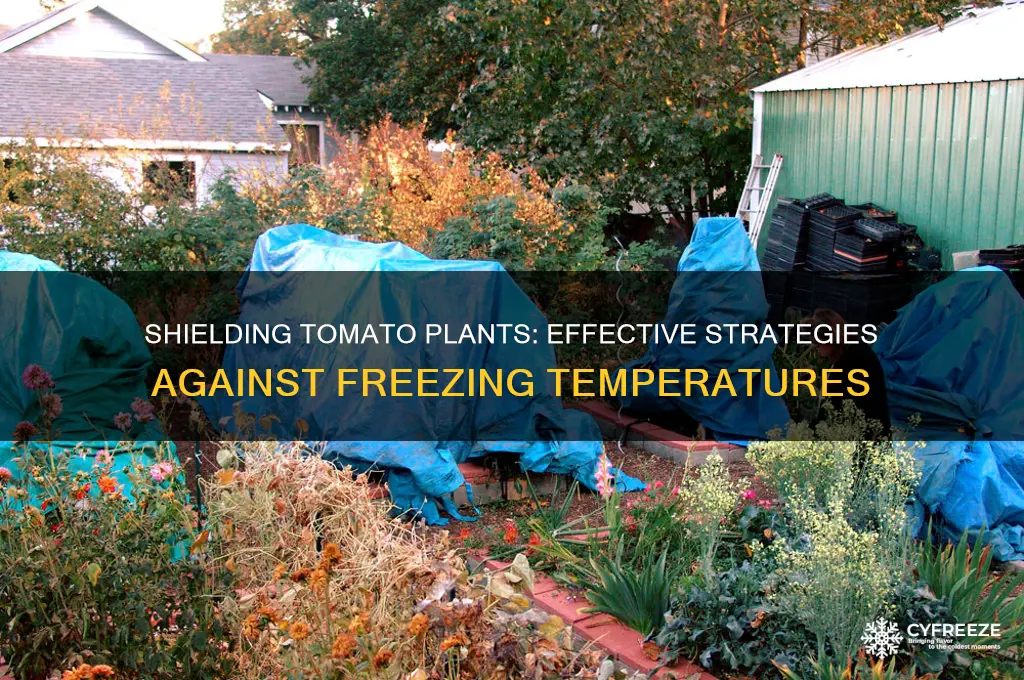 how to protect tomato plants from freezing temperatures
