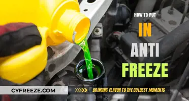 Winterize Your Vehicle: A Simple Guide to Adding Antifreeze
