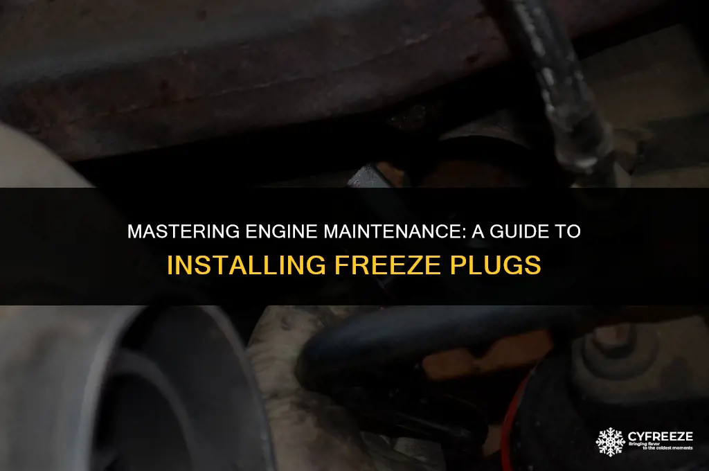 how to put in freeze plugs