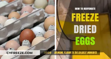 Reviving Dehydrated Delights: The Art of Rehydrating Freeze-Dried Eggs