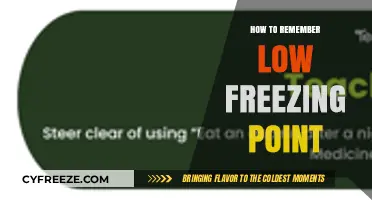 Mastering Memory Tricks: Remembering Low Freezing Points Made Easy