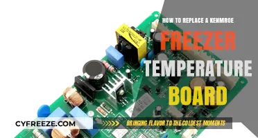 DIY Guide: Replacing Your Kenmore Freezer Temperature Control Board
