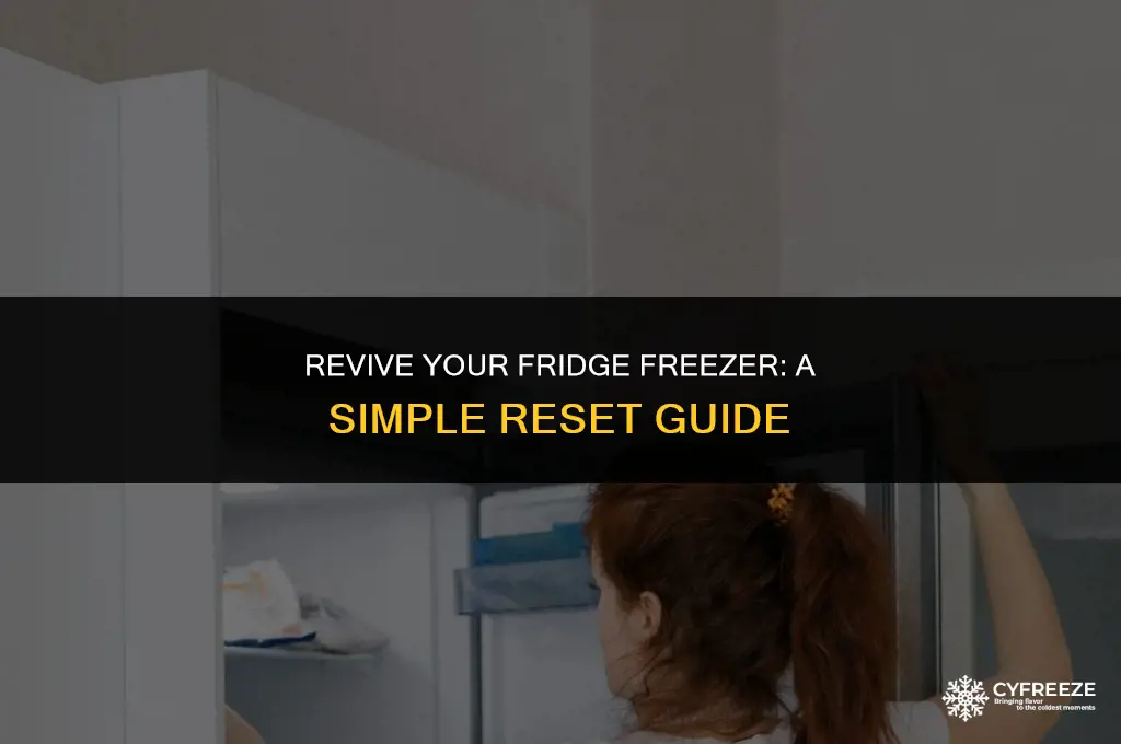 how to reset a fridge freezer