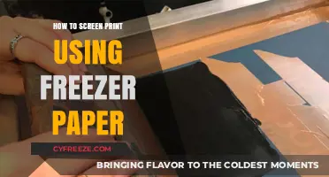 Master DIY Screen Printing with Freezer Paper: A Step-by-Step Guide