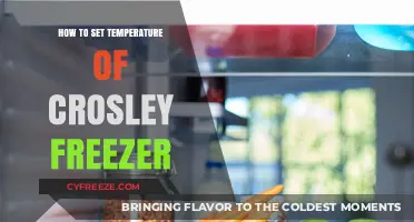 Mastering Your Crosley Freezer: Easy Temperature Setting Guide