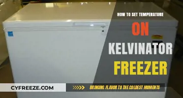 Mastering Your Kelvinator Freezer: A Guide to Setting the Temperature
