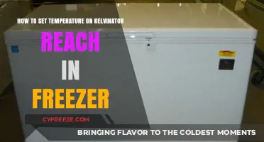 Mastering Your Kelvinator Reach-In Freezer: A Guide to Setting Temperature