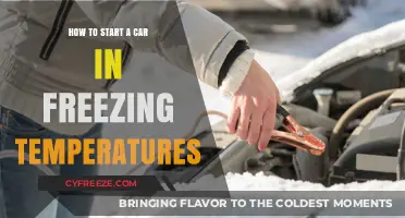 Cold Start Guide: Safely Starting Your Car in Freezing Temperatures