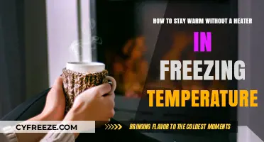 Cozy Survival Tips: Staying Warm Without a Heater in Freezing Temps
