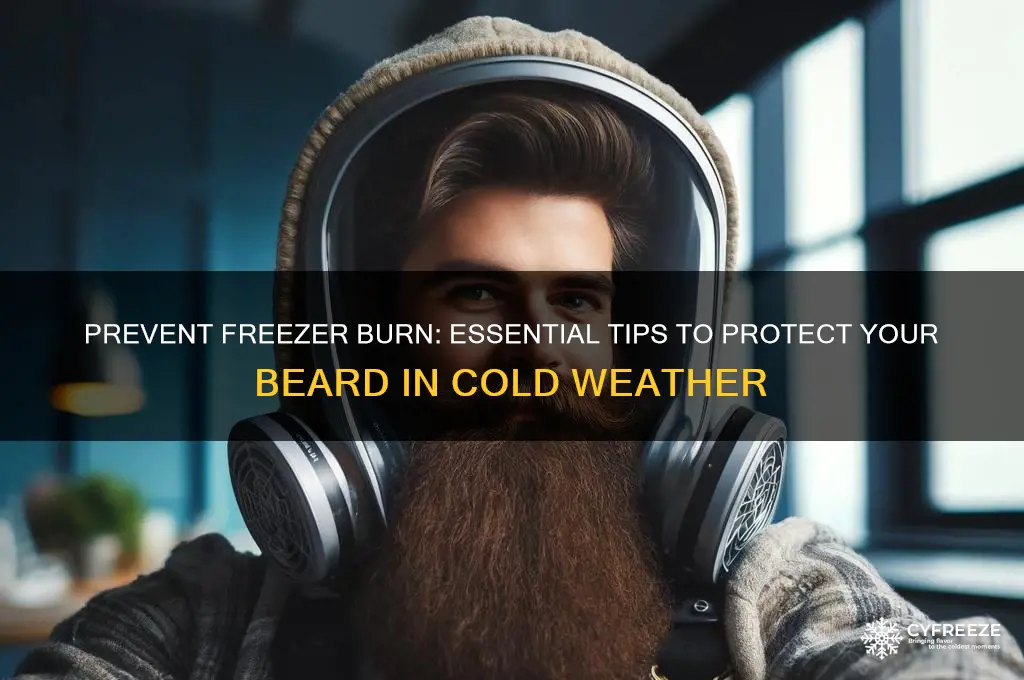 how to stop beard getting freezer burn