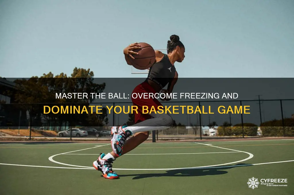 how to stop freezing when you get the basketball