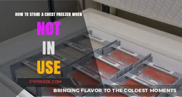 Efficient Chest Freezer Storage Tips for When It's Not in Use