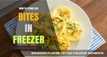 Egg-cellent Storage: Freezing Egg Bites for Later