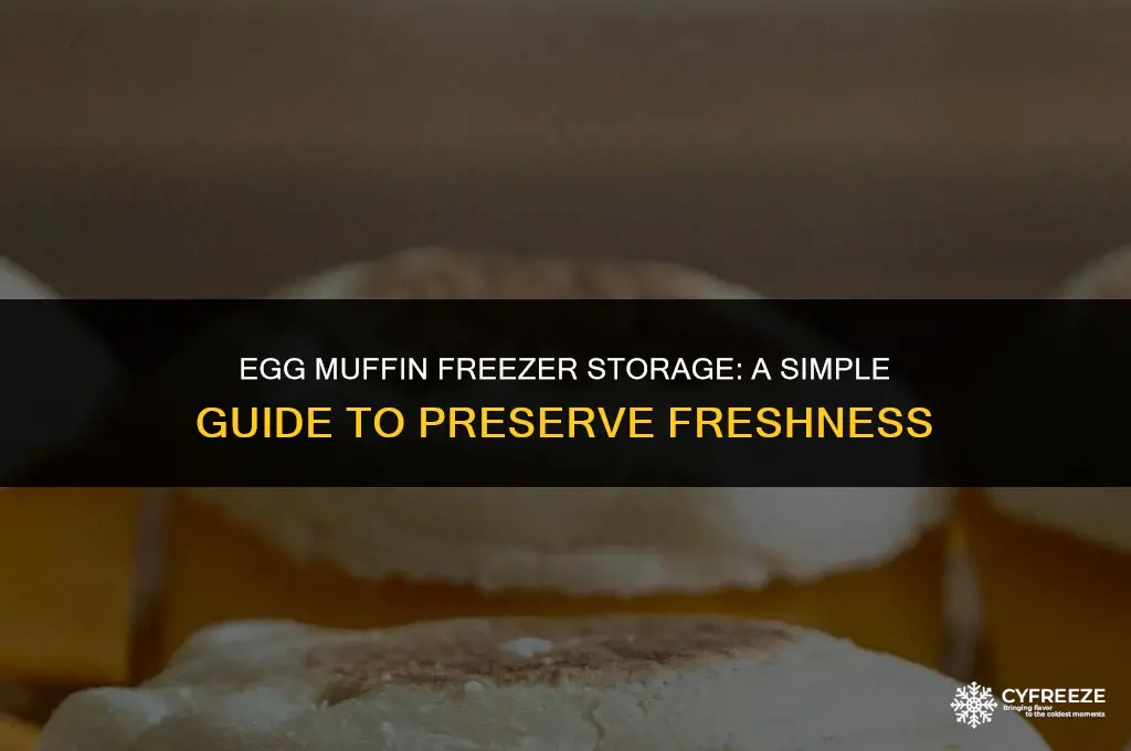how to store egg muffins in freezer
