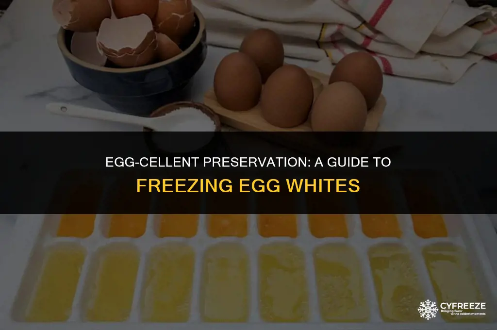 how to store egg whites in the freezer