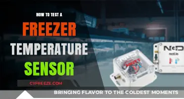 Accurate Freezer Temperature Testing: A Guide to Sensor Diagnostics