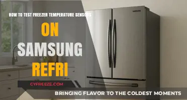 Testing Samsung Fridge Freezer Temperature Sensors: A Step-by-Step Guide