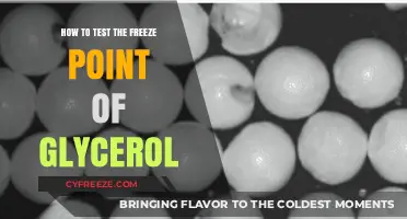 Testing Glycerol's Freeze Point: A Step-by-Step Laboratory Guide