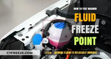 Testing Washer Fluid Freeze Point: A Step-by-Step Guide for Optimal Performance