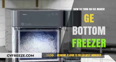 Chill Vibes: Activating Your GE Bottom Freezer Ice Maker