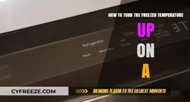 Adjusting Your Freezer Temperature: A Simple Guide to Turning It Up
