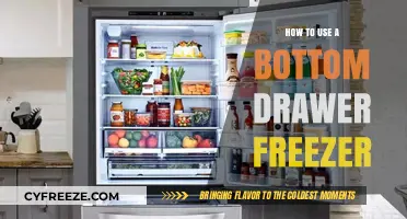 Maximize Your Storage: A Guide to Using Bottom Drawer Freezers