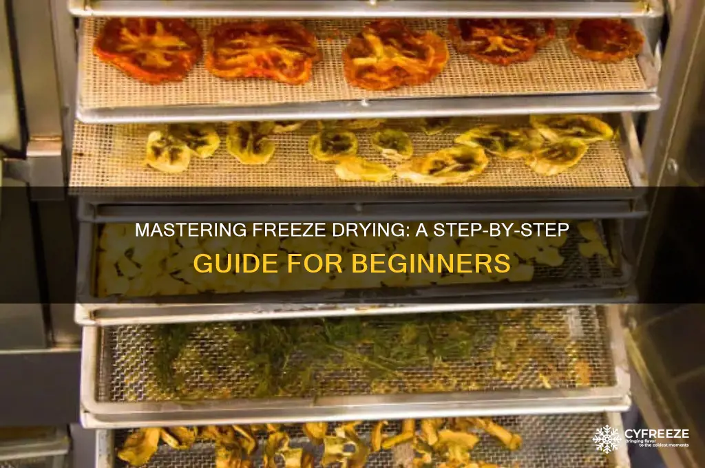 how to use a freeze dryer