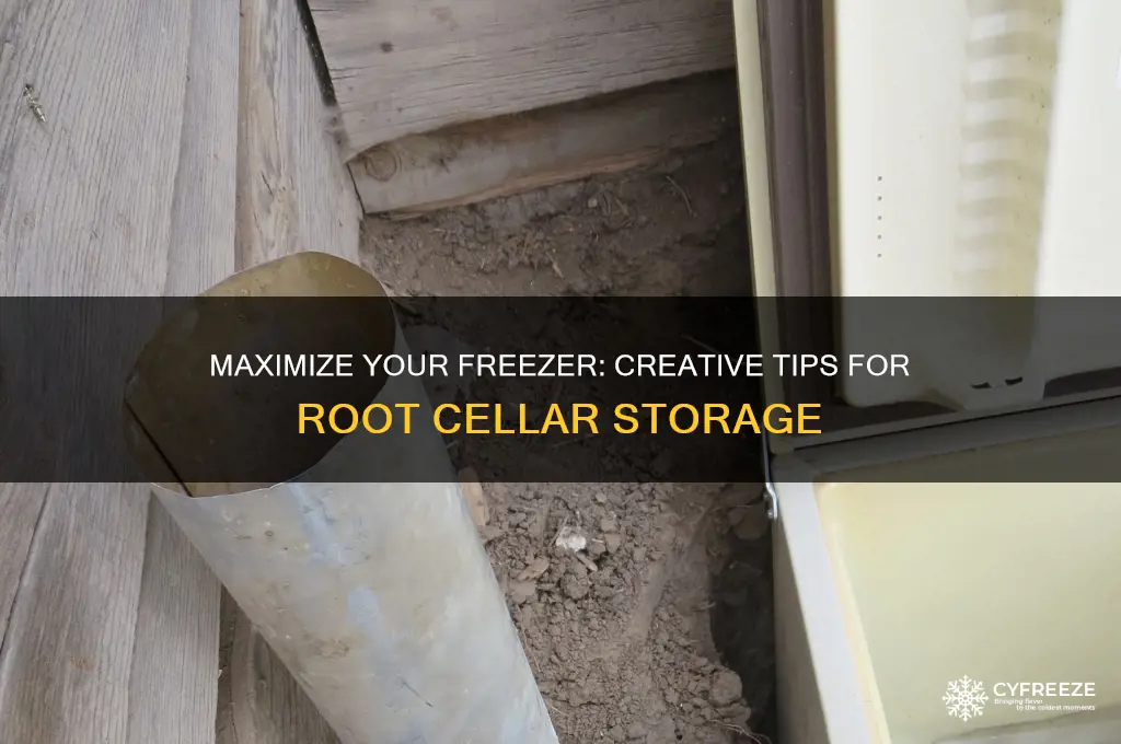 how to use a freezer as a root cellar